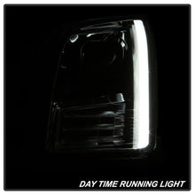 Load image into Gallery viewer, xTune 06-09 Ford Fusion Light Bar DRL Projector Headlights - Chrome (PRO-JH-FFU06-LB-C)
