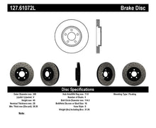 Load image into Gallery viewer, StopTech 03-09 Lincoln Town Car / 03-09 Mercury Grand Marquis Front Left Slotted &amp; Drilled Rotor

