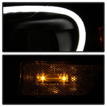 Load image into Gallery viewer, xTune 06-13 Chevrolet Impala LED Light Bar Headlights - Black Smoke (PRO-JH-CIM06-LB-BSM)
