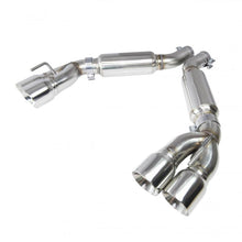 Load image into Gallery viewer, Kooks 2016 + Chevrolet Camaro SS 3in Axle Back Exhaust System w/ Mufflers and Polished Quad Tips
