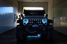 Load image into Gallery viewer, Oracle 7in High Powered LED Headlights - Black Bezel - ColorSHIFT 2.0
