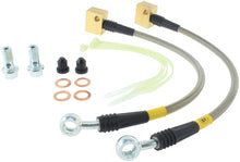 Load image into Gallery viewer, StopTech 06-09 Chevy Trailblazer Stainless Steel Rear Brake Lines
