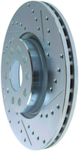 Load image into Gallery viewer, StopTech Select Sport 06-17 Volkswagen Jetta Slotted &amp; Drilled Front Left Rotor
