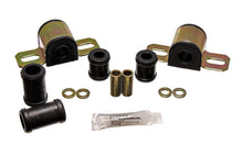 Load image into Gallery viewer, Energy Suspension 67-81 Camaro Black 9/16 inch Bar Two Bolt Clamp Style Rear Sway Bar Bushing Set
