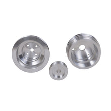 Load image into Gallery viewer, BBK 85-97 GM Truck 305 350 Underdrive Pulley Kit - Lightweight CNC Billet Aluminum (3pc)
