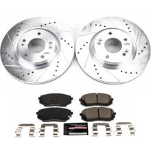 Load image into Gallery viewer, Power Stop 16-19 Hyundai Sonata Front Z23 Evolution Sport Brake Kit
