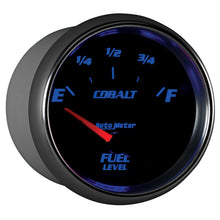 Load image into Gallery viewer, Autometer Cobalt 66.7mm 240-33 ohms Short Sweep Electronic Fuel Level Gauge
