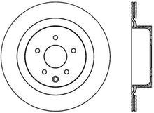 Load image into Gallery viewer, StopTech Power Slot 09 Nissan 370z / 08-09 Infiniti G37 Slotted Rear Left CRYO Rotor

