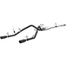 Load image into Gallery viewer, MagnaFlow SYS Cat-Back 4in Black Dual Split Rear Tips 14-15 Chevy Silverado/GMC Sierra 4.3L-5.3L
