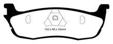Load image into Gallery viewer, EBC 97-99 Ford Expedition 4.6 2WD Greenstuff Rear Brake Pads
