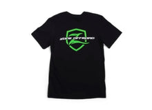 Load image into Gallery viewer, Zone Offroad Black Premium Cotton T-shirt - Green Logo - 2XL
