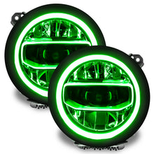 Load image into Gallery viewer, Oracle Jeep Wrangler JL/Gladiator JT RGB+W Headlight DRL Upgrade Kit - ColorSHIFT w/ BC1 Controller
