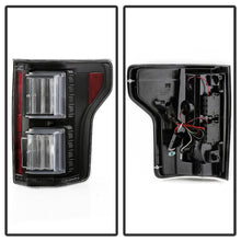 Load image into Gallery viewer, Spyder Ford F150 18-19 - Light Bar LED Tail Lights - All Black ALT-YD-FF15018-LED-BKV2
