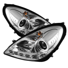Load image into Gallery viewer, Spyder Mercedes Benz SLK 05-10 Projector Xenon/HID Model- DRL Chrm PRO-YD-MBSLK05-HID-DRL-C

