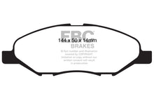 Load image into Gallery viewer, EBC 09-11 Nissan Versa 1.6 Ultimax2 Front Brake Pads
