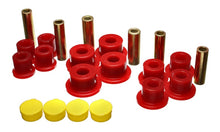 Load image into Gallery viewer, Energy Suspension 02-05 Dodge Ram 1500 2WD Red Rear Leaf Spring Bushing Set
