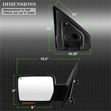 Load image into Gallery viewer, Xtune Ford F150 07-14 Power Heated Amber LED Signal OE Mirror Left MIR-03349EH-P-L
