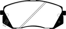 Load image into Gallery viewer, EBC 15+ Hyundai Sonata 1.6 Turbo (Elec Park Brake) Greenstuff Front Brake Pads
