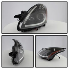 Load image into Gallery viewer, Spyder Nissan Altima 4Dr 10-12 Projector Headlights Light DRL LED Halo Blk PRO-YD-NA104D-LTDRL-BK
