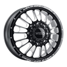 Load image into Gallery viewer, Weld Off-Road W121 20X8.25 Scorch Front 8X165.1 ET108 BS8.90 Gloss Black MIL 121.6
