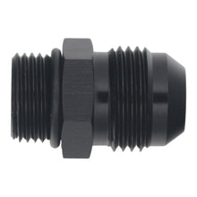 Load image into Gallery viewer, DeatschWerks 8AN ORB Male to 10AN Male Flare Adapter - Anodized Matte Black
