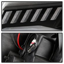 Load image into Gallery viewer, Spyder Chevy Camaro 16-18 HID Model Full LED Headlights Black PRO-YD-CCAM16HIDAP-SEQ-BK
