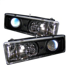 Load image into Gallery viewer, Spyder Chevy C/K Series 1500 88-99Projector Headlights Blk High 9005 (Not Included) PRO-YD-CCK88-BK
