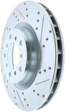 Load image into Gallery viewer, StopTech Select Sport 01-06 BMW M3 Slotted &amp; Drilled Front Left Rotor
