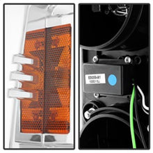 Load image into Gallery viewer, Spyder Chevy Silverado 2014-16 2500 HD Projector Headlights Light Bar DRL Chrm PRO-YD-CSHD14-LBDRL-C
