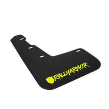 Load image into Gallery viewer, Rally Armor 15-21 Subaru WRX &amp; STI Black Mud Flap Green Altered Font Logo
