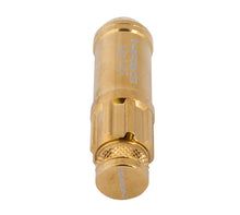 Load image into Gallery viewer, NRG 700 Series M12 X 1.25 Steel Lug Nut w/Dust Cap Cover Set 21 Pc w/Locks &amp; Socket - Chrome Gold
