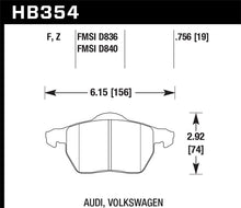 Load image into Gallery viewer, Hawk Performance Ceramic Street Brake Pads
