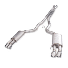 Load image into Gallery viewer, Stainless Works 18+ Ford Mustang GT Redline X-Pipe Performance Connect Cat-Back Exhaust

