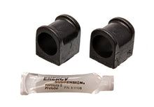 Load image into Gallery viewer, Energy Suspension 97-01 Ford Escort/ZX2 Black 25mm Front Sway Bar Bushing Set
