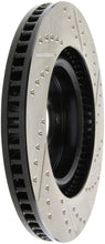 Load image into Gallery viewer, StopTech 07-09 Lexus ES 250/ES 300/ ES330/ES350 SportStop Slotted &amp; Drilled Right Front Rotor
