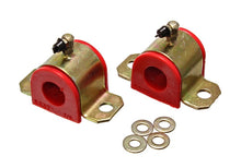 Load image into Gallery viewer, Energy Suspension 00-05 Toyota Celica Red 22mm Front Sway Bar Frame Bushings (Greaseable Frame Bushi
