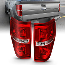 Load image into Gallery viewer, ANZO 2009-2014 Ford F-150 Euro Taillight Red/Clear (W/O Bulb)
