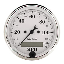 Load image into Gallery viewer, Autometer Old Tyme White 5 Piece Kit (MPH/FUEL/OILP/WTMP/BAT) 59-60 Chevy Car Direct-Fit Dash Kit

