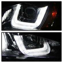 Load image into Gallery viewer, Spyder Volkswagen Golf VII 14-16 Projector Headlights DRL LED Blk Stripe Blk PRO-YD-VG15-BLK-DRL-BK
