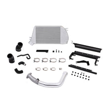 Load image into Gallery viewer, Mishimoto 2015 Subaru WRX Top-Mount Intercooler Kit - Powder Coated Silver &amp; Polished Pipes
