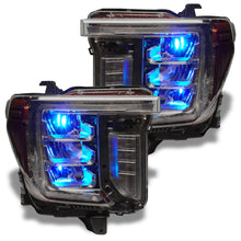 Load image into Gallery viewer, Oracle 19-21 Silverado/Sierra 1500 RGB Demon Eye Headlight Upgrade Kit - ColorSHIFT w/o Controller
