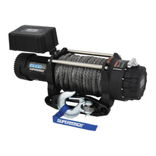 Load image into Gallery viewer, Superwinch 15000 LBS 12V DC 15/32in x 78ft Synthetic Rope Tiger Shark 15000SR Winch
