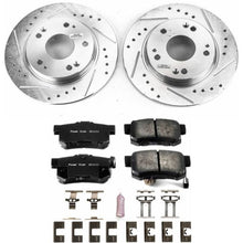 Load image into Gallery viewer, Power Stop 11-15 Honda CR-Z Rear Z23 Evolution Sport Brake Kit
