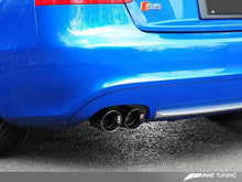 Load image into Gallery viewer, AWE Tuning Audi B8 S5 4.2L Touring Edition Exhaust System - Diamond Black Tips
