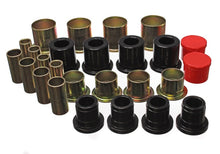 Load image into Gallery viewer, Energy Suspension 73-91 Ford K-5 Blazer/Denali XL/Suburban/Yukon Black Front Control Arm Bushing Set
