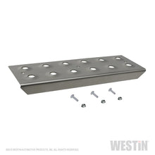 Load image into Gallery viewer, Westin 11in Step Plate w/screws (Set of 2)- Stainless Steel
