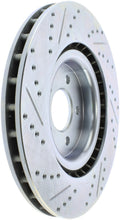 Load image into Gallery viewer, StopTech Select Sport 07-10 Ford Shelby Slotted and Drilled Left Rotor
