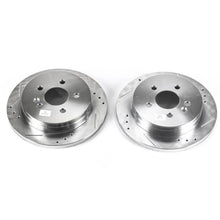 Load image into Gallery viewer, Power Stop 98-03 Mercedes-Benz ML320 Rear Evolution Drilled &amp; Slotted Rotors - Pair
