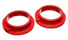 Load image into Gallery viewer, Energy Suspension 00-04 Ford Focus Red Rear Coil Spring Isolators
