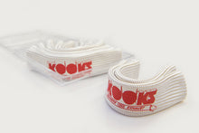 Load image into Gallery viewer, Kooks Universal Spark Plug Sleeve Set - Natural w/Red Logo (Set of 8)
